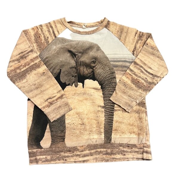 Popupshop Elephant Long Sleeve Tee 8/9 - Picture 1 of 5